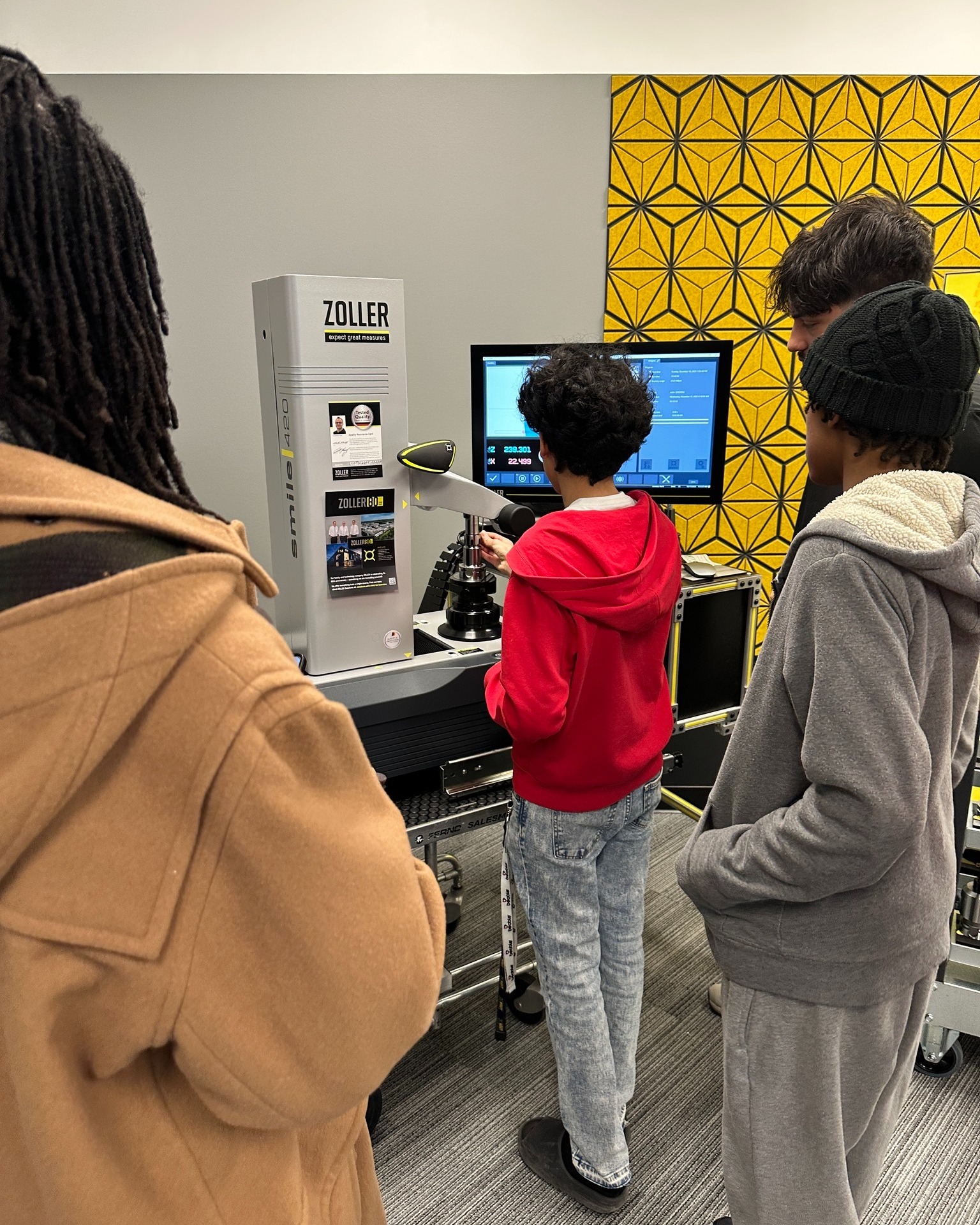 Ypsilanti Middle School students recently completed the From Curiosity to Career pilot program at work places