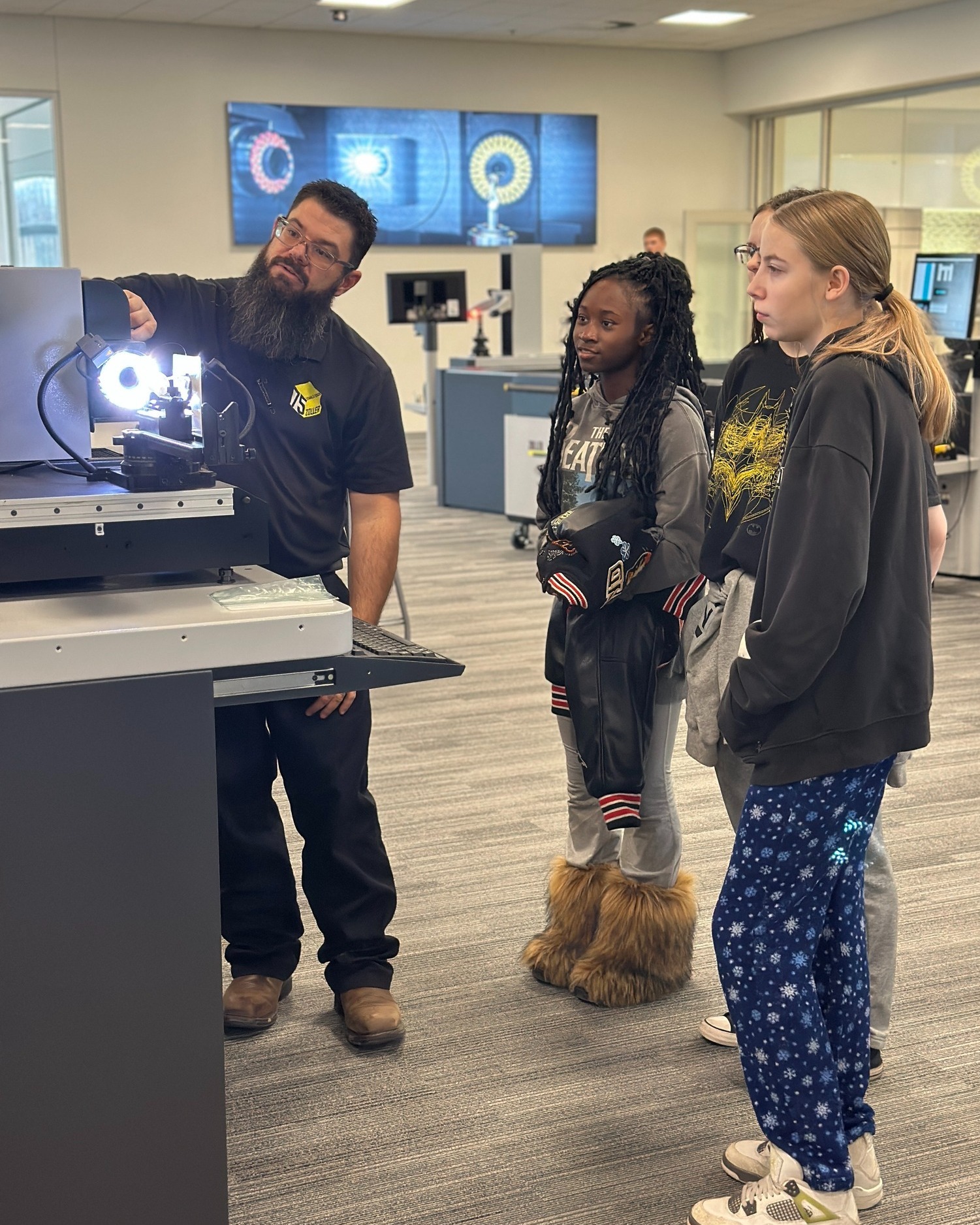 Ypsilanti Middle School students recently completed the From Curiosity to Career pilot program at work places