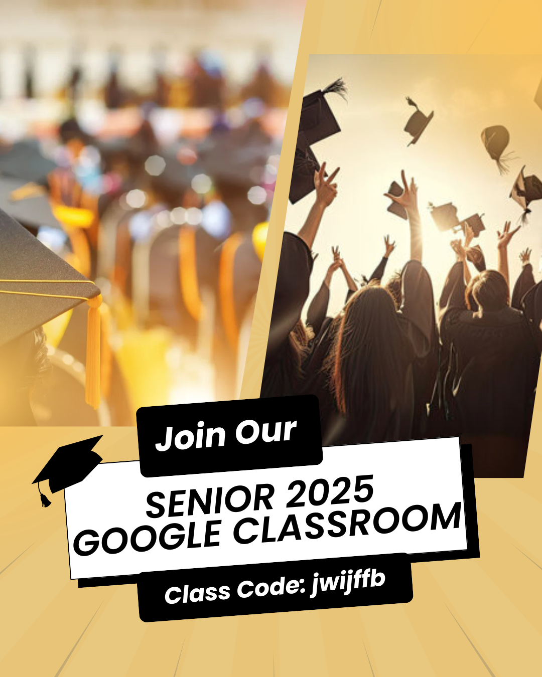 Join Our Senior 2025 Google Classroom