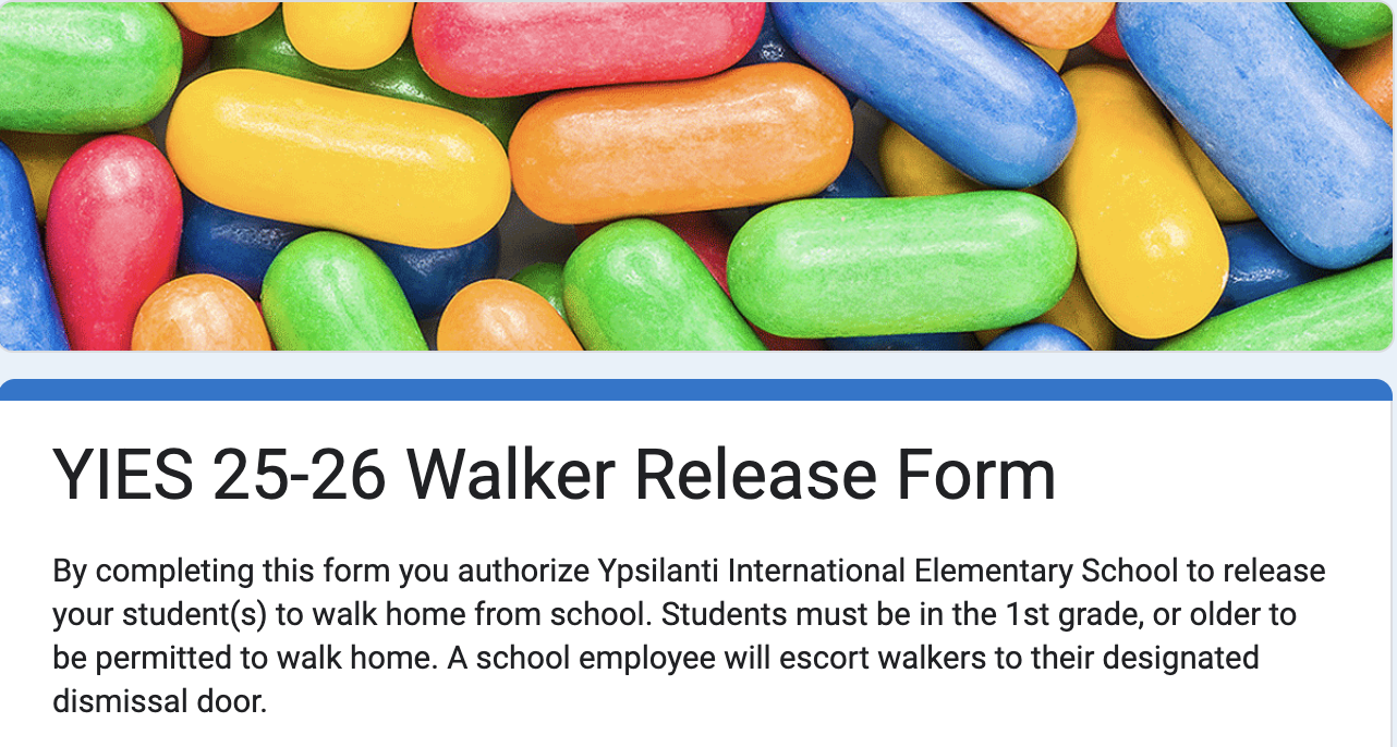 Walker Release Form
